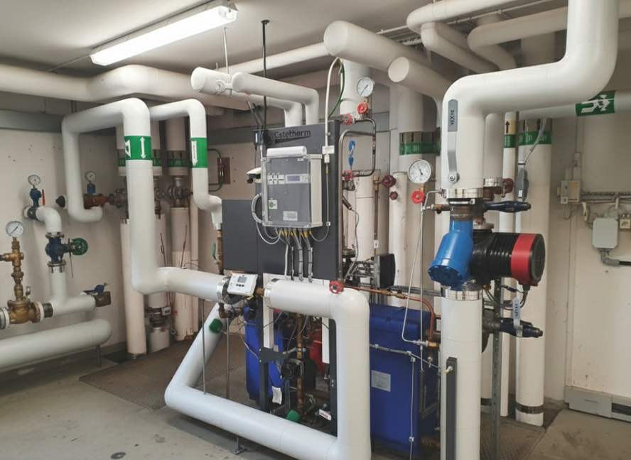 Exempel på värmesystem